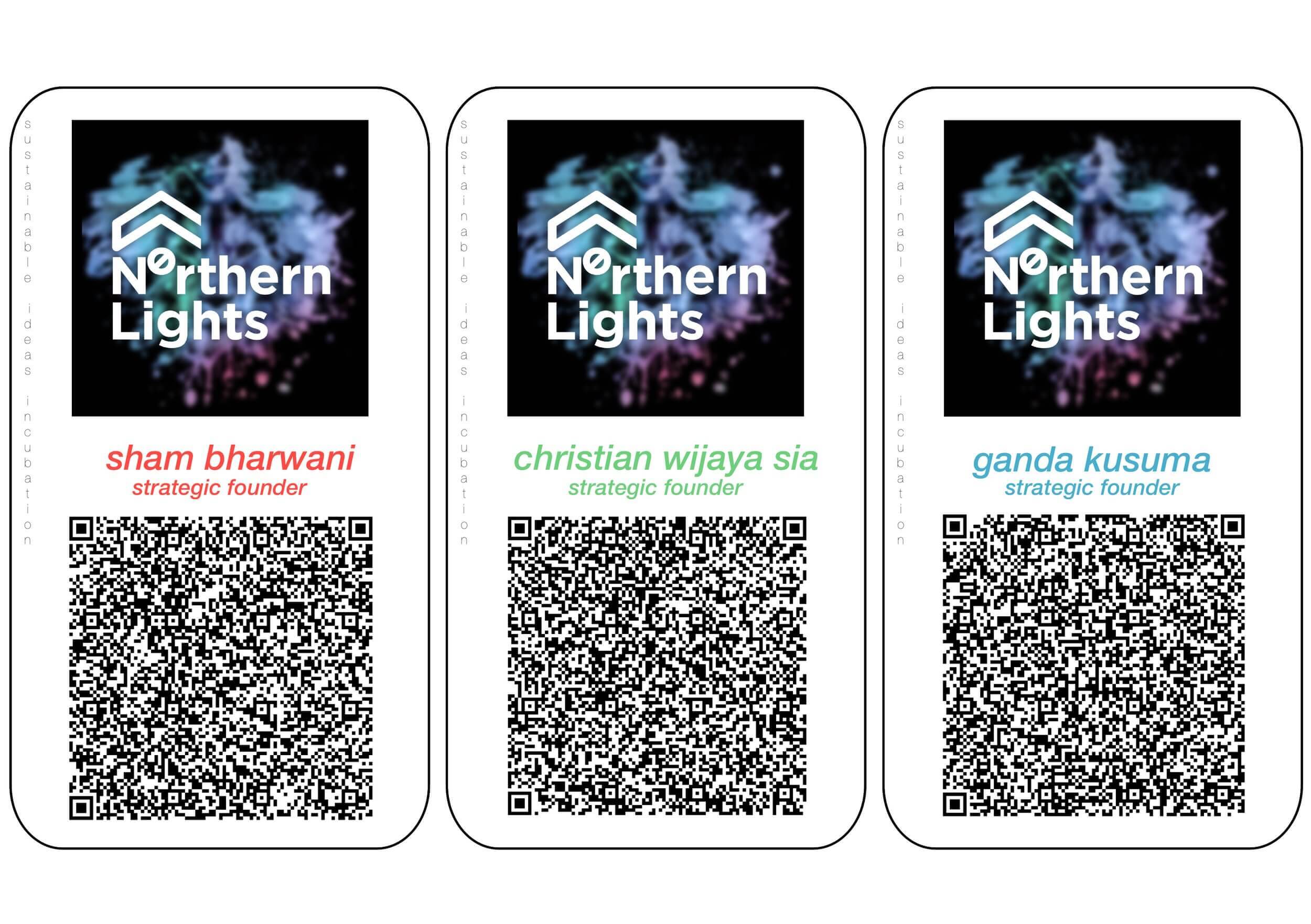 Business card QR code